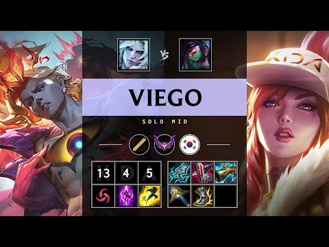Viego Mid vs Akali: Rampage - KR Master Patch 14.24