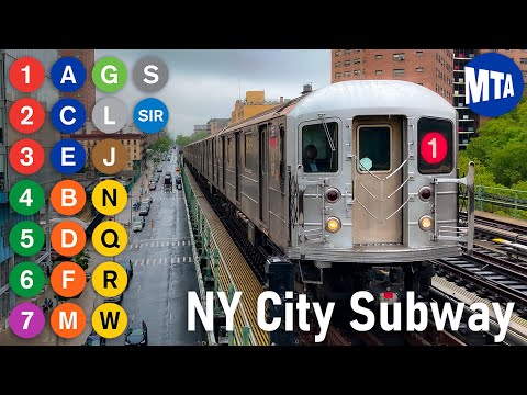 🇺🇸 New York City Subway | All the Lines