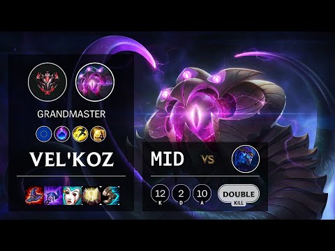 Vel'Koz Mid vs Aurelion Sol - EUW Grandmaster Patch 10.20