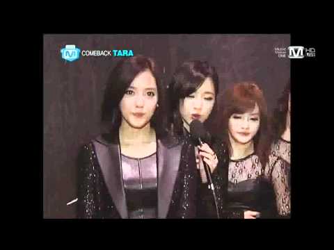 [111117] T-ara comeback mnet backstage CRY CRY