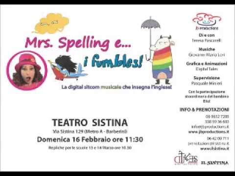 TERESA PASCARELLI - MRS SPELLING E I FUMBLES - VOGLIO VIVERE COSI' - RADIO IES