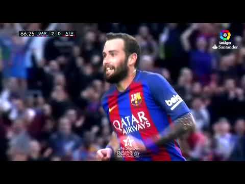 Aleix Vidal Amazing Stunning Goal VS.  Atletic Bilbao