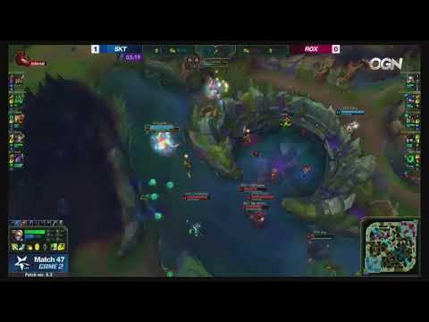 ROX vs SKT Highlights Game 2 LCK Spring 2018 W5D4 ROX Tigers vs SK Telecom T1