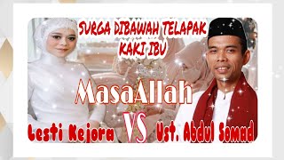 Download lagu Surga Dibawah Telapak Kaki Ibu. Lesti Kejora, Ceramah Ustadz Prof. H. Abdul Somad,LC.,DESA, Ph.D mp3