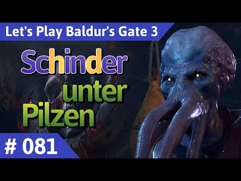 Baldur's Gate 3 deutsch Teil 81 - Schinder unter Pilzen Let's Play