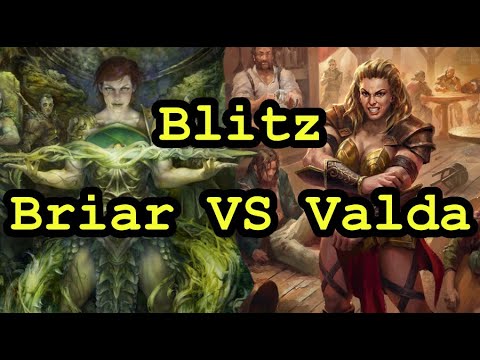 Flesh & Blood Gameplay - Blitz (Briar VS Valda)