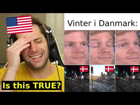 American Reacts to Danish Memes