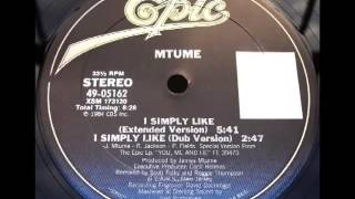 Mtume - I Simply Like (Dub Mix)