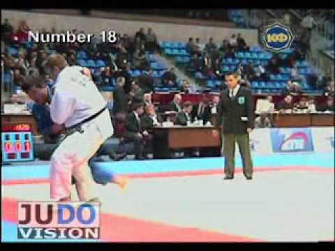 JUDO 2004 Super World Cup: Abdullo Tangriev (UZB) - Matthieu Bataille (FRA)