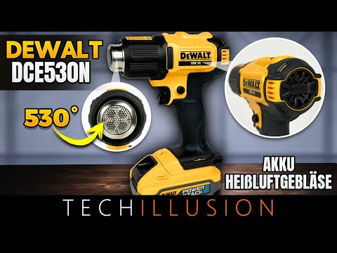 🔥TOP! Das KOMPAKTE DeWalt Akku-Heißluftgebläse DCE530N-XJ im TEST!😱 - DCE530 Heißluftpistole Review