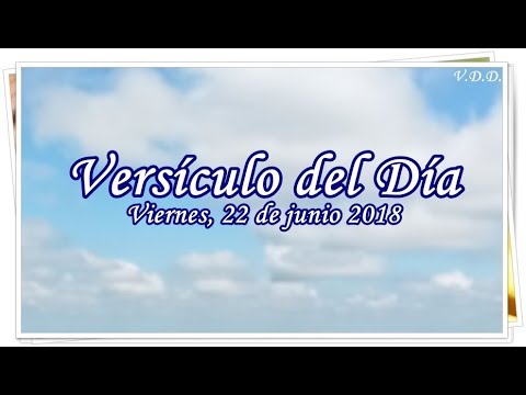 Versículo del Día: Viernes, 22 de junio 2018 (Salmos 119:114)
