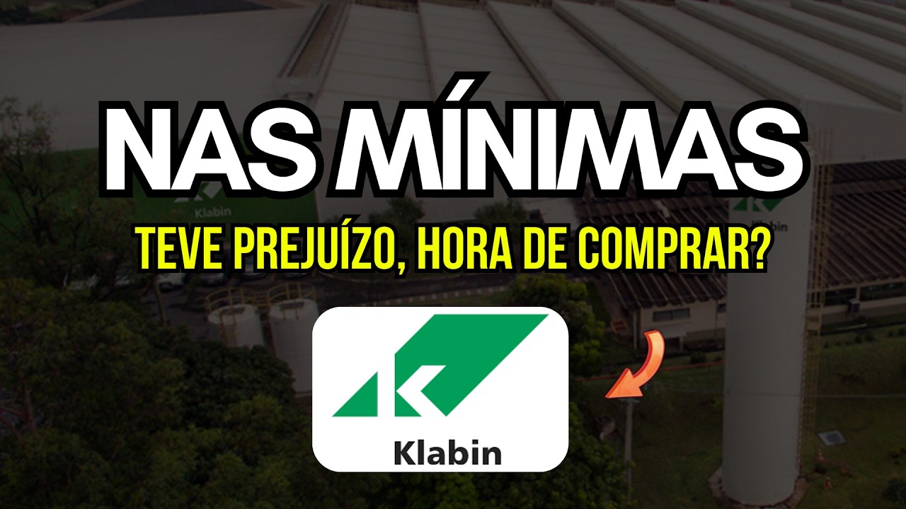 Klabin (klbn4) Nas Mínimas de 5 anos, é a Grande Oportunidade da Bolsa? Klbn11 cai c/ Prejuízo