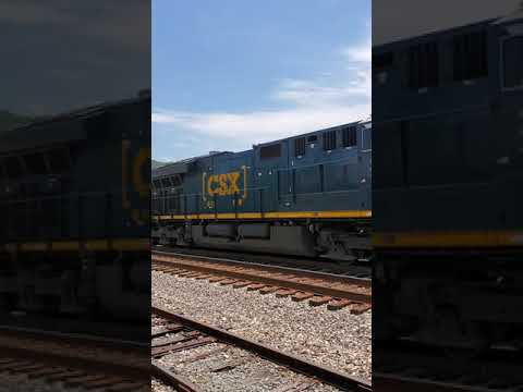 CSX loaded coal train in Tunnel Hill...and the engineer drops us a gift