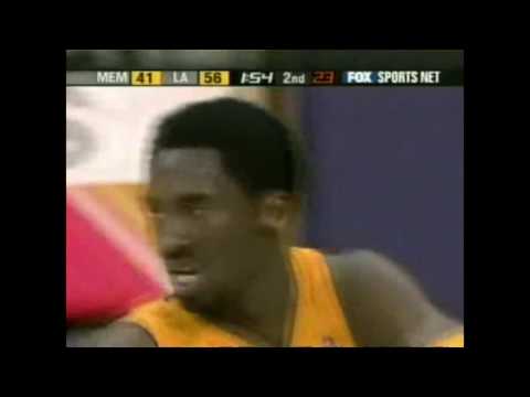 Kobe 56pts in 3qtrs 2002