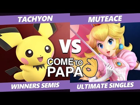 CtP3 SSBU - BxA | Tachyon (Pichu) Vs. MuteAce (Peach) Smash Ultimate Tournament Winners Semis
