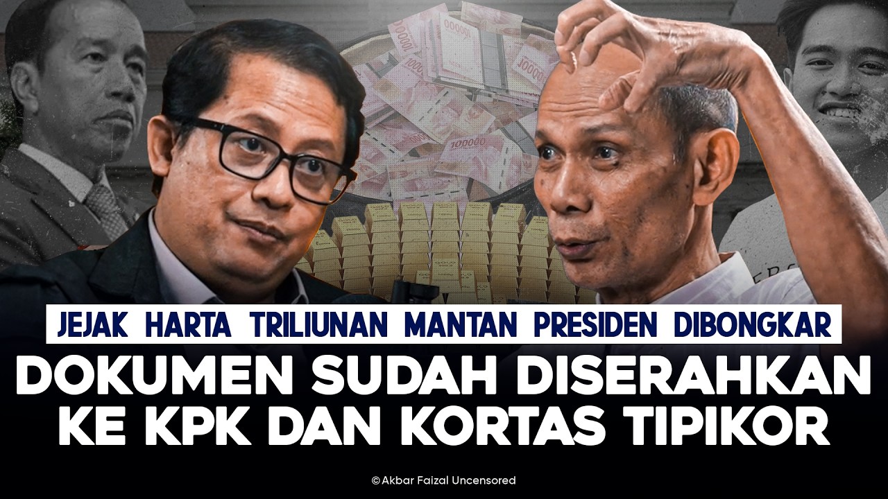 JEJAK HARTA TRILIUN MANTAN PRESIDEN DIBONGKAR DOKUMEN SUDAH DISERAHKAN KE KPK  DAN KORTAS TIPIKOR