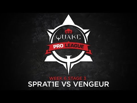 Sprat1e vs Vengeur - Quake Pro League - Stage 3 Week 6