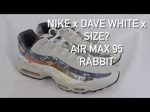 Nike x Dave White x Size? Air Max 95 - 'Rabbit' | Visual Overview | Detailed First Look