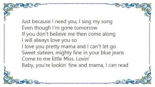 Chicago - Little Miss Lovin&#39; Lyrics