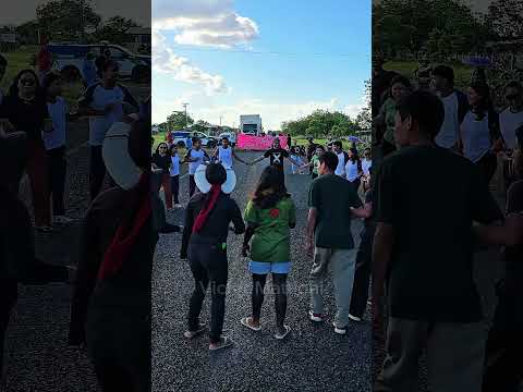 Manifestação contra o #marcotemporal em Amajari Roraima#Brasil #stf #congresso #constituiçãofederal
