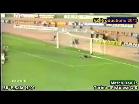 Serie A 1980-1981, day 1: Torino - Pistoiese 1-0 (P.Sala goal)