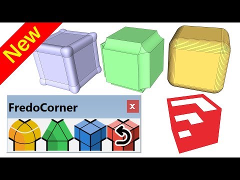 How to Use FredoCorner In SketchUp | Quick Intro
