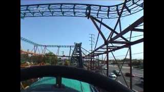 preview picture of video 'Treetop Racers - Adventure City - onride POV'