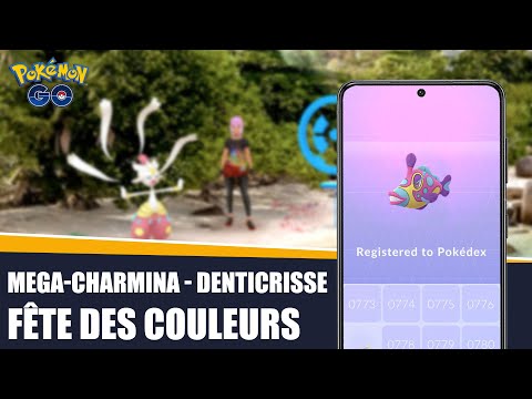 đš FĂTE DES COULEURS - DENTICRISSE & MĂGA-CHARMINA ARRIVENT - â ïž COMMENTAIRE â ïž - PokĂ©mon GO