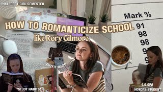 How to ROMANTICIZE school like Rory Gilmore!☕🍂