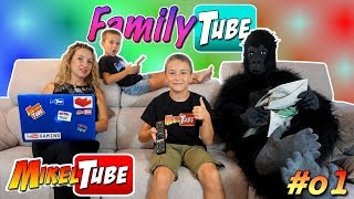 Family Tube  #01 Papa el Gamer  WebSerie MikelTube