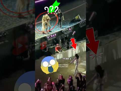 LISA AND ROSÈ DANCING WITH BLINK 😻 #lalisa #rose #chaelisa