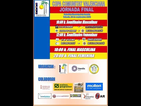 Final Copa Comunitat Valenciana FVBCV Femenina | UBE L'Illa Grau - CV Elche