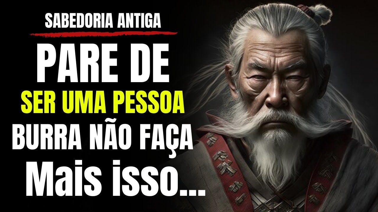 8 COISAS que as PESSOAS INTELIGENTES Evitam: Lições Antigas que Você Precisa Conhecer