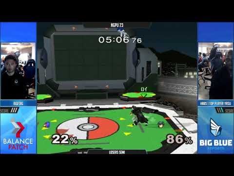 NGPU 23 SSBM - BigFoig (Falco) vs. Yasu (Marth) - Melee LSF