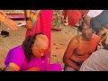 Lady Headshave At Temple Mottai