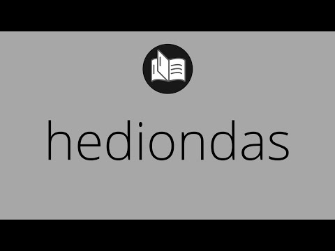 Que significa HEDIONDAS • hediondas SIGNIFICADO • hediondas DEFINICIÓN • Que es HEDIONDAS