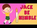 Nursery Rhyme Street Jack Be Nimble Nursery Rhymes And Kids Songs Ep 43