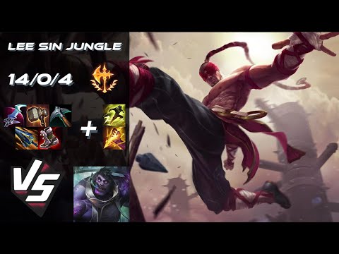 JUNGLE Lee Sin vs Dr. Mundo - NA Grandmaster Patch 25.S2.7