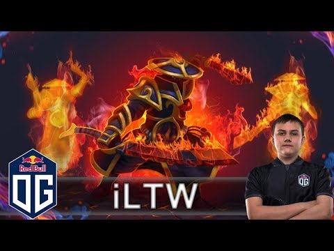 OG.iLTW Ember Spirit Gameplay - Ranked Match - OG Dota 2.