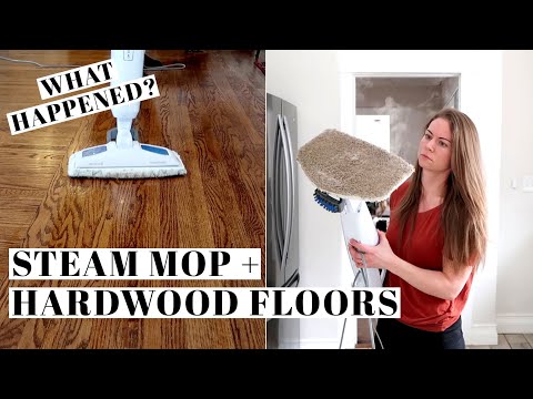 We Used A Steam Mop on Hardwood Floors and THIS Happened