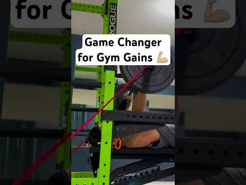 Band-Resisted Bench Press: Unlock Strength & Stability | Game-Changer for Gains 💪 #Strength