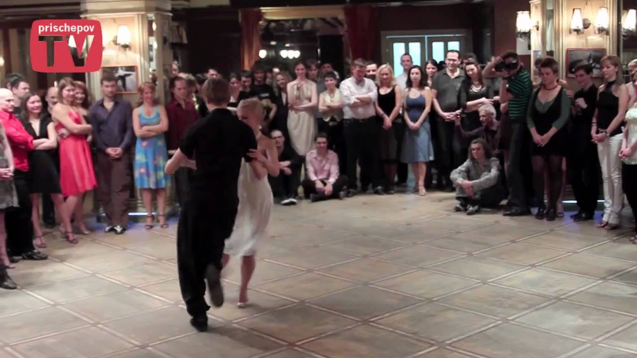 Vladimir Makhalov & Ekaterina Koptelova, Russia, Moscow, Milonga "Cherchez la femme", 20.12.2009(3)