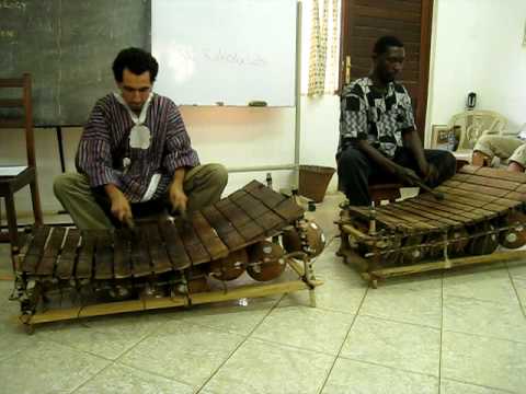 Ghana xylophone - SK Kakraba Lobi - Charles Ferguson - Gyil