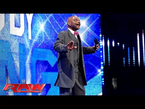 Teddy Long makes a surprise return to WWE: Raw, June 6, 2016