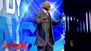 Teddy Long makes a surprise return to WWE: Raw, June 6, 2016