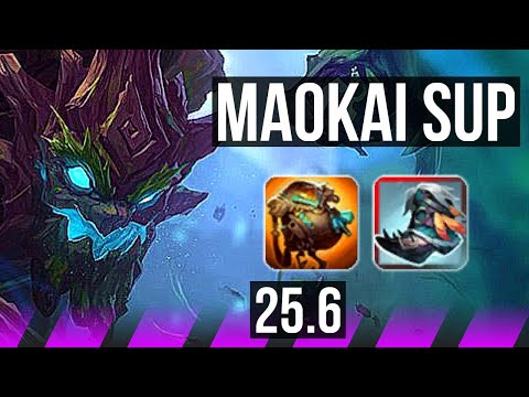 MAOKAI & Ashe vs SORAKA & Ezreal (SUP) | 3/2/18 | KR Master | 25.6