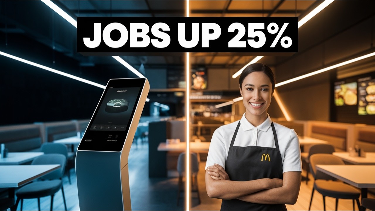 AI Won’t Kill Jobs? McDonald’s Kiosks Prove Everyone Wrong 🍔🤖