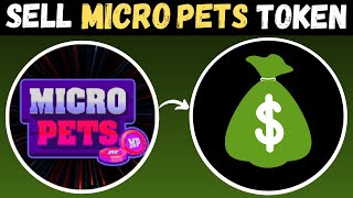 How to Sell MicroPets Token ($PETS) on Trust Wallet