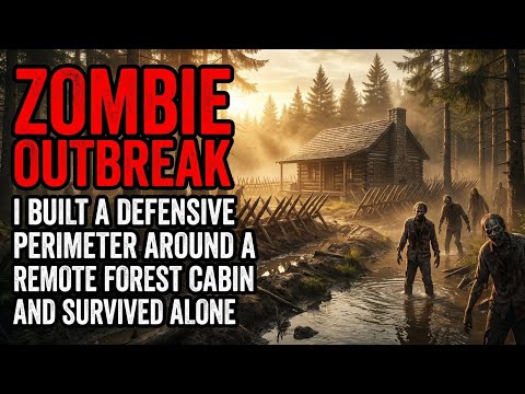 ZOMBIE OUTBREAK: I BUILT A DEFENSIVE PERIMETER AROUND A REMOTE FOREST CABIN AND SURVIVED ALONE