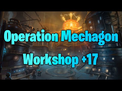 Operation Mechagon - Workshop +17 | Fire Mage PoV | Mythic+ Dungeons | WoW BFA 8.3